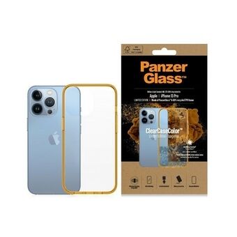 PanzerGlass ClearCase til iPhone 13 Pro 6.1" Antibakteriel Militærkvalitet Appelsin 0338.