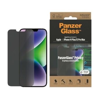 PanzerGlass Classic Fit til iPhone 14 Plus / 13 Pro Max 6,7" Privacy Screen Protection Antibakteriel P2769