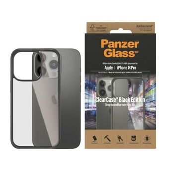 PanzerGlass ClearCase iPhone 14 Pro 6.1" Antibakteriel sort / sort 0406