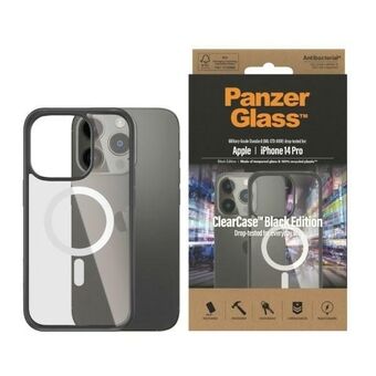 PanzerGlass ClearCase MagSafe iPhone 14 Pro 6,1" Antibakteriel sort 0414