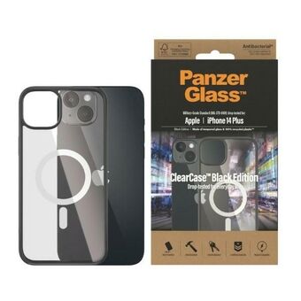 PanzerGlass ClearCase MagSafe iPhone 14 Plus 6.7" Antibakteriel sort / sort 0415