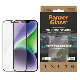 PanzerGlass Ultra-Wide Fit iPhone 14 Plus / 13 Pro Max 6,7" skærmbeskyttelse CamSlider Antibakteriel Easy Aligner inkluderet 2797