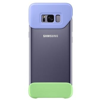 Etui Samsung EF-MG955CV S8 Plus G955 filet / violet 2-delt cover