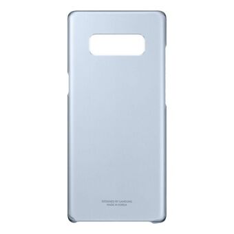 Etui Samsung EF-QN950CN Note 8 N950 blå / dyb blå Klart cover