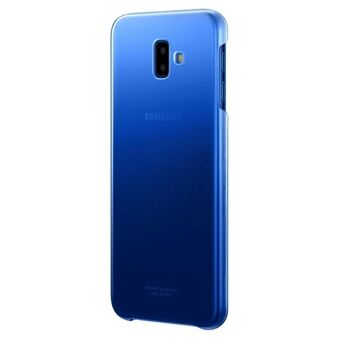 Etui Samsung EF-AJ610CL J6 Plus 2018 J610 blå/blå gradationscover