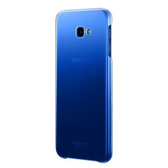 Etui Samsung EF-AJ415CL J4 Plus 2018 J415 blå/blå gradationscover