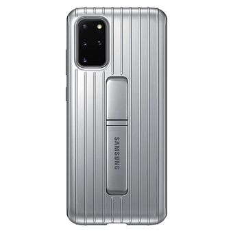 Etui Samsung EF-RG985CS S20 + G985 sølv / sølv beskyttende stående cover