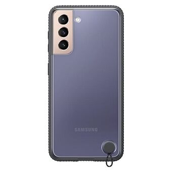 Taske Samsung EF-GG996CB S21 + G996 sort / sort Klart beskyttelsescover