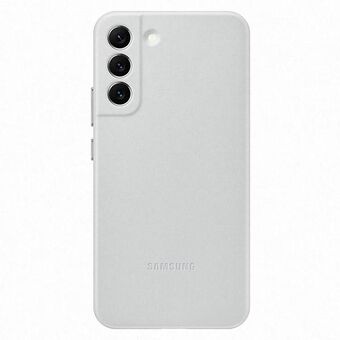 Taske Samsung EF-VS906LJ S22 + S906 lysegrå / lysegrå lædercover