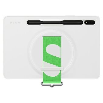 Taske Samsung EF-GX700CW Tab S8 hvid / hvid Strap Cover