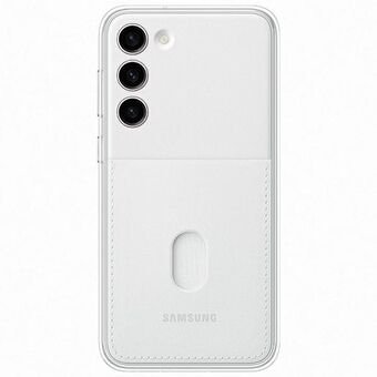 Etui Samsung EF-MS916CW S23+ S916 hvidt/hvidt Frame Cover