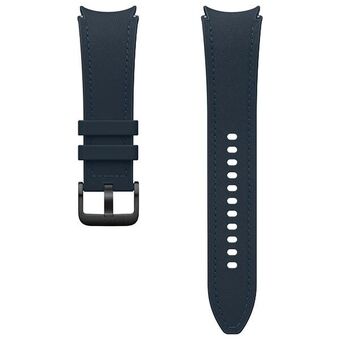 Pasek Hybrid Eco-Læder Bånd til Samsung ET-SHR96LNEGEU til Watch6 20mm M/L i indigo