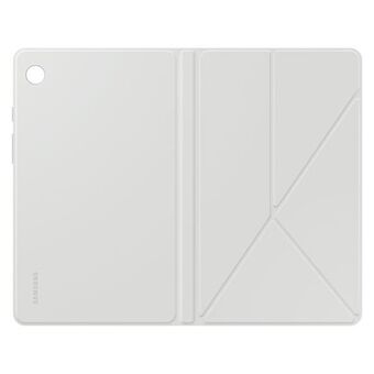 Etuiet til Samsung EF-BX110TWEGWW Tab A9 i hvid/ hvid Book Cover