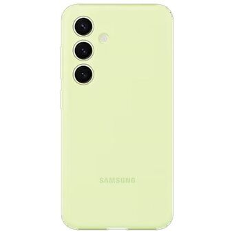 Etuiet til Samsung EF-PS921TGEGWW S24 S921 er i jasmingrøn / lysgrøn farve og er lavet af silikone.