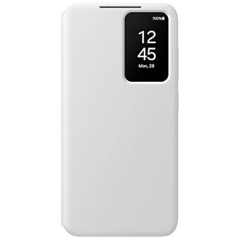 Etuiet Samsung EF-ZS926CWEGWW S24+ S926 hvid/hvid Smart View Wallet Case.
