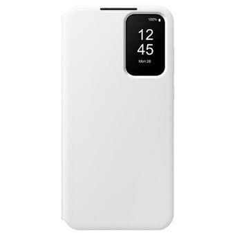 Etui til Samsung EF-ZA556CWEGWW A55 5G A556 hvid/hvid Smart View Wallet-etui