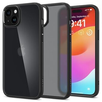 Spigen Ultra Hybrid iPhone 15 6.1" frost black ACS06797 

Spigen Ultra Hybrid iPhone 15 6.1" is a smartphone case model in frost black color with the product code ACS06797.