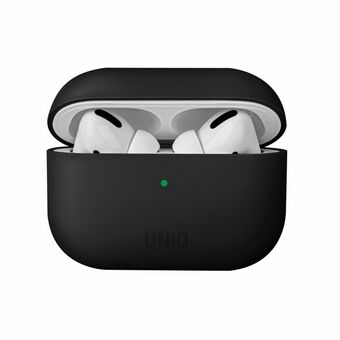 UNIQ etui Lino AirPods Pro Silikone sort / blæk sort