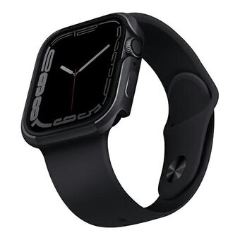 UNIQ etui til Valencia Apple Watch Series 4/5/6/7 / SE 40 / 41mm. grafit / grafit