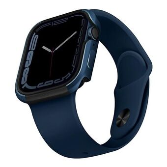 UNIQ etui til Valencia Apple Watch Series 4/5/6/7 / SE 45 / 44mm. blå/blå