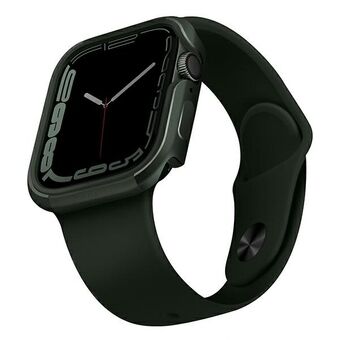 UNIQ etui til Valencia Apple Watch Series 4/5/6/7 / SE 45 / 44mm. grøn/grøn