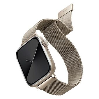 UNIQ bånd Dante Apple Watch Series 1/2/3/4/5/6/7/8/9/SE/SE2 38/40/41mm i rustfrit stål i stjerneform.