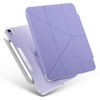 UNIQ etui til Camden iPad Air 10,9" (2022/ 2020) i lawendowy/lavender farve med antimikrobiel behandling.