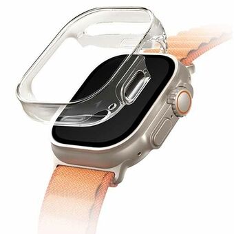 UNIQ Garde Apple Watch Ultra 49mm urkasse. gennemsigtig/due klar