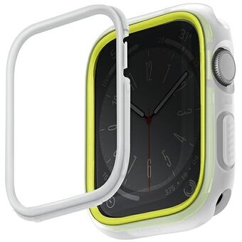 UNIQ etui Moduo Apple Watch Series 4/5/6/7/8/SE/SE2 40/41 mm lime-hvid/lime-hvid