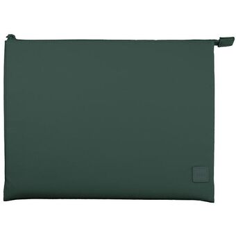 UNIQ Lyon laptop-sleeve 14" grøn/skovgrøn Vandtæt RPET