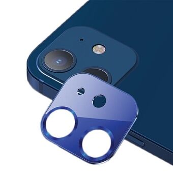 USAMS kameralinseglas iPhone 12 metal blå/blå BH703JTT05 (US-BH703)