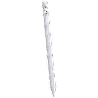 USAMS Active Touch Sensitive Pen magnetisk stylus hvid/hvid ZB254DRB01 (US-ZB254)
