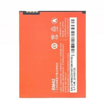 Xiaomi batteri BM42 Redmi Note bulk 3100mAh