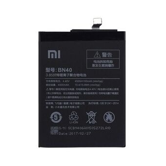 Xiaomi batteri BN40 Redmi Pro 4 bulk 4000 mAh