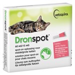Dronspot Spot-On Ormekur til Kat 2,5 –5 kg – Nem behandling uden tabletter - 2 pipetter