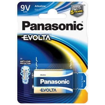 Panasonic Evolta E / 9V Batteri 