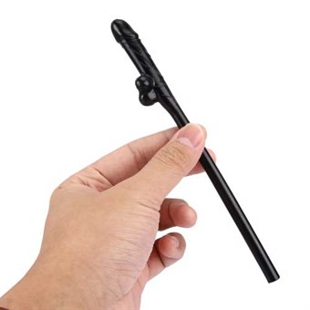 Frække dicky sugerør, 10 stk.