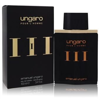 Ungaro Iii by Ungaro - Eau De Toilette Spray (New Packaging) 100 ml - til mænd
