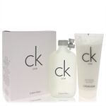 Ck One by Calvin Klein - Gift Set -- 6.7 oz Eau De Toilette Spray + 6.7 oz Body Moisturizer - til mænd
