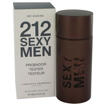 212 Sexy by Carolina Herrera - Eau De Toilette Spray (Tester) 100 ml - til mænd