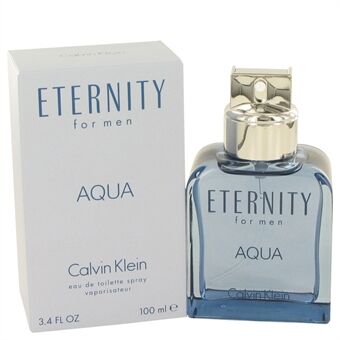 Eternity Aqua by Calvin Klein - Eau De Toilette Spray 100 ml - til mænd