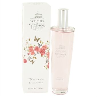 True Rose by Woods of Windsor - Eau De Toilette Spray 100 ml - til kvinder