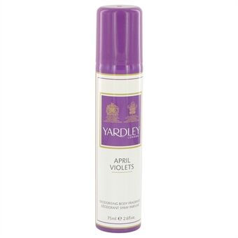 April Violets by Yardley London - Body Spray 77 ml - til kvinder