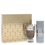 Invictus by Paco Rabanne - Gift Set -- 3.4 oz Eau De Toilette Spray + 5.1 oz Deodorant Spray - til mænd