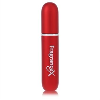Travel Perfume Bottle by FragranceX - Mini Travel Refillable Spray with Cap Refills from Any Fragrance Bottle (Maroon) 4 ml - til mænd