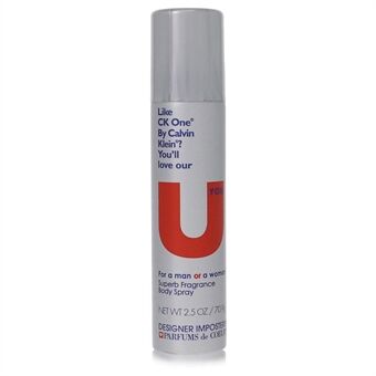 Designer Imposters U You by Parfums De Coeur - Deodorant Body Spray (Unisex) 75 ml - til kvinder