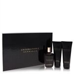 Unforgivable by Sean John - Gift Set -- 4.2 oz Eau De Toilette Spray + 3.4 oz Shower Gel + 3.4 oz After Shave Balm - til mænd