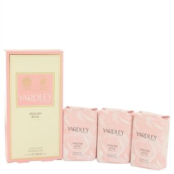 English Rose Yardley by Yardley London - 3 x 104 ml  Luxury Soap 104 ml - til kvinder