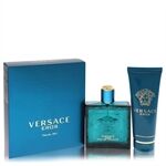 Versace Eros by Versace - Gift Set -- 3.4 oz Eau De Toilette Spray + 3.4 oz Shower Gel - til mænd