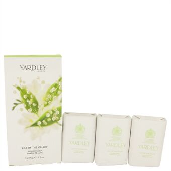 Lily of The Valley Yardley by Yardley London - 3 x 104 ml Soap 104 ml - til kvinder